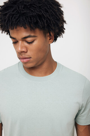 IQONIQ Bryce T-Shirt aus recycelter Baumwolle Iceberg green bedrucken, Art.-Nr. T9100.023.XL