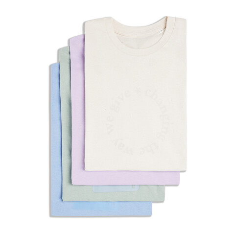 IQONIQ Bryce T-Shirt aus recycelter Baumwolle Iceberg green bedrucken, Art.-Nr. T9100.023.XL