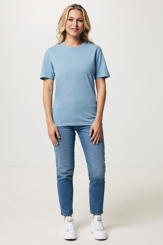 IQONIQ Bryce T-Shirt aus recycelter Baumwolle sky blue bedrucken, Art.-Nr. T9100.022.XXL IQONIQ Bryce T-Shirt aus recycelter Baumwolle sky blue bedrucken, Art.-Nr. T9100.022.XXL