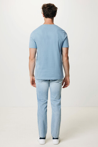 IQONIQ Bryce T-Shirt aus recycelter Baumwolle sky blue bedrucken, Art.-Nr. T9100.022.XXL IQONIQ Bryce T-Shirt aus recycelter Baumwolle sky blue bedrucken, Art.-Nr. T9100.022.XXL