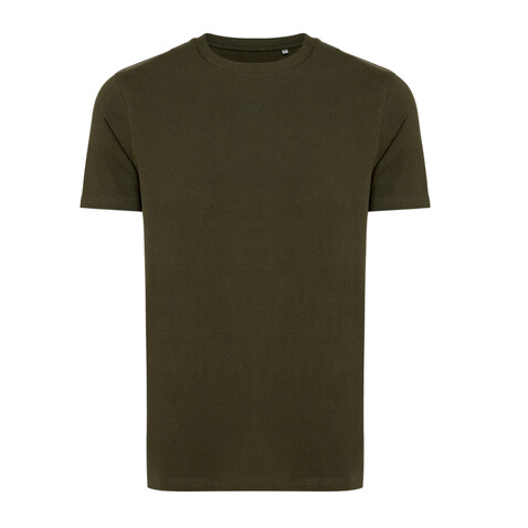 IQONIQ Bryce T-Shirt aus recycelter Baumwolle khaki bedrucken, Art.-Nr. T9100.020.XXL