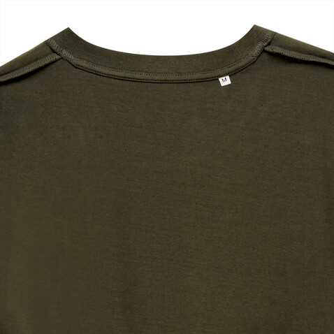 IQONIQ Bryce T-Shirt aus recycelter Baumwolle khaki bedrucken, Art.-Nr. T9100.020.XXL