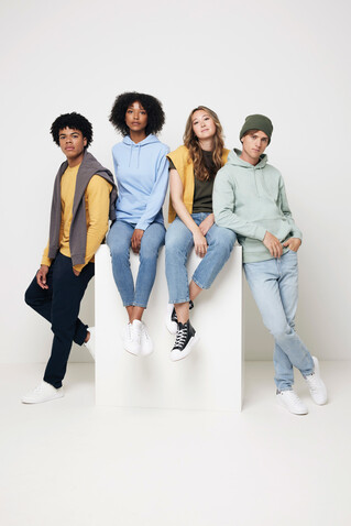 IQONIQ Bryce T-Shirt aus recycelter Baumwolle khaki bedrucken, Art.-Nr. T9100.020.XXL