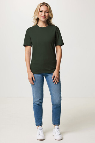 IQONIQ Bryce T-Shirt aus recycelter Baumwolle khaki bedrucken, Art.-Nr. T9100.020.XXL