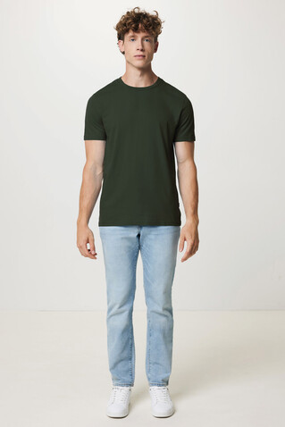IQONIQ Bryce T-Shirt aus recycelter Baumwolle khaki bedrucken, Art.-Nr. T9100.020.XXL