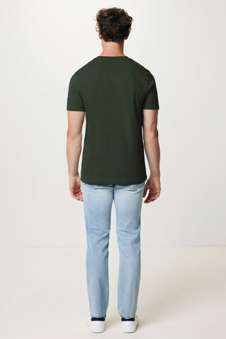IQONIQ Bryce T-Shirt aus recycelter Baumwolle khaki bedrucken, Art.-Nr. T9100.020.XXL