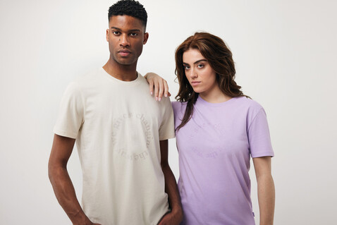 IQONIQ Bryce T-Shirt aus recycelter Baumwolle lavender bedrucken, Art.-Nr. T9100.011.XXS IQONIQ Bryce T-Shirt aus recycelter Baumwolle lavender bedrucken, Art.-Nr. T9100.011.XXS