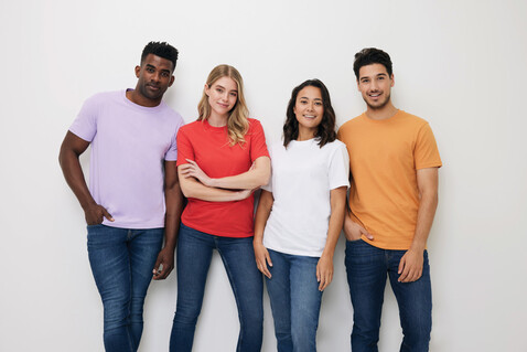 IQONIQ Bryce T-Shirt aus recycelter Baumwolle lavender bedrucken, Art.-Nr. T9100.011.XXS IQONIQ Bryce T-Shirt aus recycelter Baumwolle lavender bedrucken, Art.-Nr. T9100.011.XXS