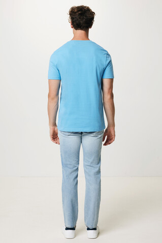 IQONIQ Bryce T-Shirt aus recycelter Baumwolle tranquil blue bedrucken, Art.-Nr. T9100.010.S IQONIQ Bryce T-Shirt aus recycelter Baumwolle tranquil blue bedrucken, Art.-Nr. T9100.010.S