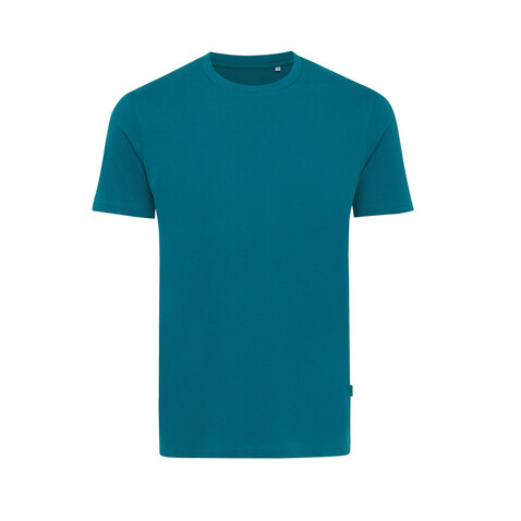 IQONIQ Bryce T-Shirt aus recycelter Baumwolle verdigris bedrucken, Art.-Nr. T9100.009.XXS