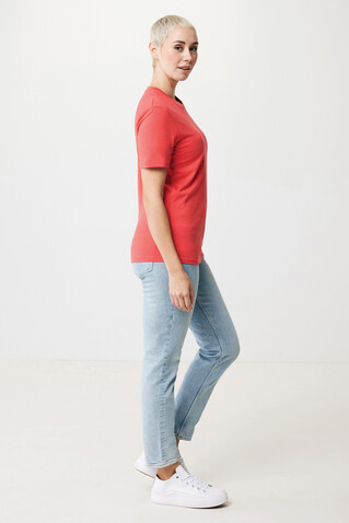 IQONIQ Bryce T-Shirt aus recycelter Baumwolle luscious red bedrucken, Art.-Nr. T9100.008.XS