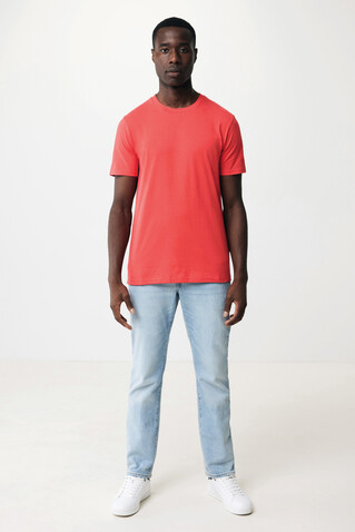 IQONIQ Bryce T-Shirt aus recycelter Baumwolle luscious red bedrucken, Art.-Nr. T9100.008.XS