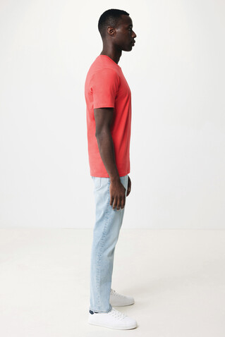 IQONIQ Bryce T-Shirt aus recycelter Baumwolle luscious red bedrucken, Art.-Nr. T9100.008.XS