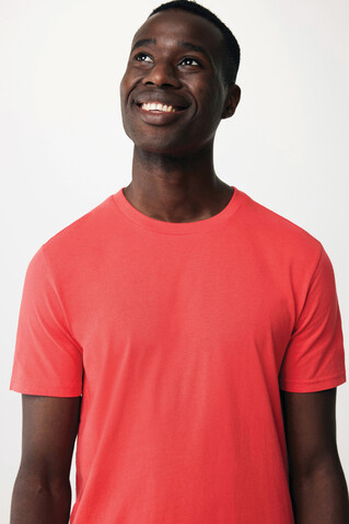 IQONIQ Bryce T-Shirt aus recycelter Baumwolle luscious red bedrucken, Art.-Nr. T9100.008.XS