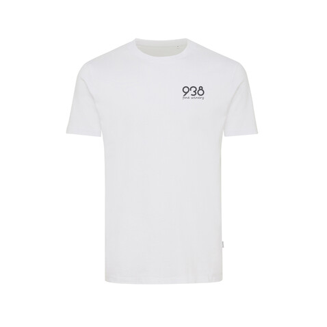 IQONIQ Bryce T-Shirt aus recycelter Baumwolle recycled white bedrucken, Art.-Nr. T9100.004.S