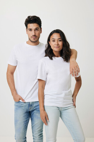 IQONIQ Bryce T-Shirt aus recycelter Baumwolle recycled white bedrucken, Art.-Nr. T9100.004.S