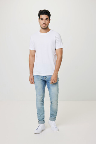 IQONIQ Bryce T-Shirt aus recycelter Baumwolle recycled white bedrucken, Art.-Nr. T9100.004.S