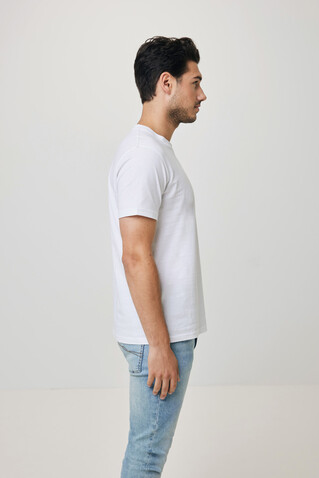 IQONIQ Bryce T-Shirt aus recycelter Baumwolle recycled white bedrucken, Art.-Nr. T9100.004.S