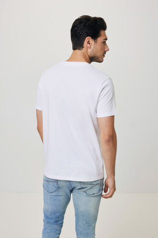 IQONIQ Bryce T-Shirt aus recycelter Baumwolle recycled white bedrucken, Art.-Nr. T9100.004.S