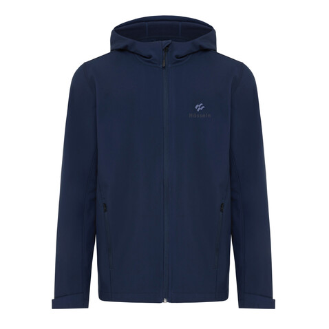 IQONIQ Makalu Herren Softshelljacke aus recyceltem Polyester navy blau bedrucken, Art.-Nr. T1700.002.M IQONIQ Makalu Herren Softshelljacke aus recyceltem Polyester navy blau bedrucken, Art.-Nr. T1700.002.M