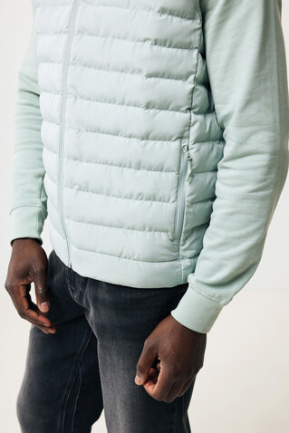 IQONIQ Meru Herren Bodywarmer aus recyceltem Polyester Iceberg green bedrucken, Art.-Nr. T1702.023.XXL IQONIQ Meru Herren Bodywarmer aus recyceltem Polyester Iceberg green bedrucken, Art.-Nr. T1702.023.XXL