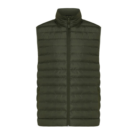 IQONIQ Meru Herren Bodywarmer aus recyceltem Polyester khaki bedrucken, Art.-Nr. T1702.020.XL IQONIQ Meru Herren Bodywarmer aus recyceltem Polyester khaki bedrucken, Art.-Nr. T1702.020.XL
