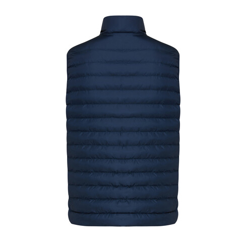 IQONIQ Meru Herren Bodywarmer aus recyceltem Polyester navy blau bedrucken, Art.-Nr. T1702.002.XL IQONIQ Meru Herren Bodywarmer aus recyceltem Polyester navy blau bedrucken, Art.-Nr. T1702.002.XL