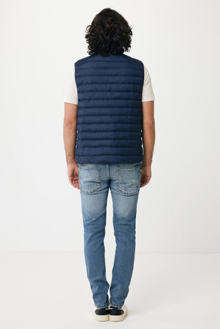 IQONIQ Meru Herren Bodywarmer aus recyceltem Polyester navy blau bedrucken, Art.-Nr. T1702.002.XL IQONIQ Meru Herren Bodywarmer aus recyceltem Polyester navy blau bedrucken, Art.-Nr. T1702.002.XL