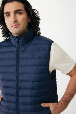 IQONIQ Meru Herren Bodywarmer aus recyceltem Polyester navy blau bedrucken, Art.-Nr. T1702.002.XL IQONIQ Meru Herren Bodywarmer aus recyceltem Polyester navy blau bedrucken, Art.-Nr. T1702.002.XL