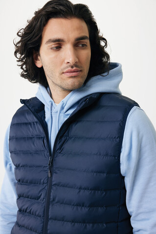 IQONIQ Meru Herren Bodywarmer aus recyceltem Polyester navy blau bedrucken, Art.-Nr. T1702.002.XL IQONIQ Meru Herren Bodywarmer aus recyceltem Polyester navy blau bedrucken, Art.-Nr. T1702.002.XL