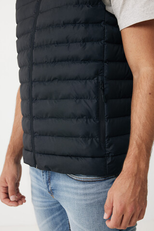 IQONIQ Meru Herren Bodywarmer aus recyceltem Polyester schwarz bedrucken, Art.-Nr. T1702.001.S IQONIQ Meru Herren Bodywarmer aus recyceltem Polyester schwarz bedrucken, Art.-Nr. T1702.001.S