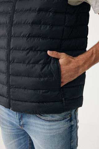 IQONIQ Meru Herren Bodywarmer aus recyceltem Polyester schwarz bedrucken, Art.-Nr. T1702.001.S IQONIQ Meru Herren Bodywarmer aus recyceltem Polyester schwarz bedrucken, Art.-Nr. T1702.001.S