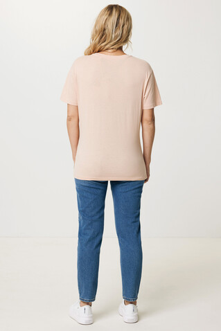 IQONIQ Yala Damen T-Shirt aus recycelter Baumwolle peach nectar bedrucken, Art.-Nr. T4100.038.S IQONIQ Yala Damen T-Shirt aus recycelter Baumwolle peach nectar bedrucken, Art.-Nr. T4100.038.S