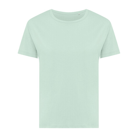IQONIQ Yala Damen T-Shirt aus recycelter Baumwolle crushed mint bedrucken, Art.-Nr. T4100.037.L IQONIQ Yala Damen T-Shirt aus recycelter Baumwolle crushed mint bedrucken, Art.-Nr. T4100.037.L