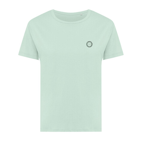 IQONIQ Yala Damen T-Shirt aus recycelter Baumwolle crushed mint bedrucken, Art.-Nr. T4100.037.L IQONIQ Yala Damen T-Shirt aus recycelter Baumwolle crushed mint bedrucken, Art.-Nr. T4100.037.L