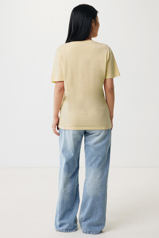IQONIQ Yala Damen T-Shirt aus recycelter Baumwolle cream yellow bedrucken, Art.-Nr. T4100.036.L IQONIQ Yala Damen T-Shirt aus recycelter Baumwolle cream yellow bedrucken, Art.-Nr. T4100.036.L