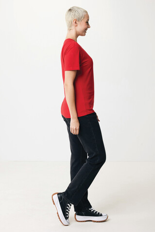 IQONIQ Yala Damen T-Shirt aus recycelter Baumwolle rot bedrucken, Art.-Nr. T4100.029.XXS IQONIQ Yala Damen T-Shirt aus recycelter Baumwolle rot bedrucken, Art.-Nr. T4100.029.XXS