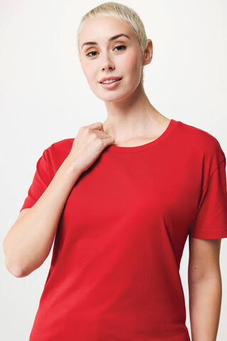 IQONIQ Yala Damen T-Shirt aus recycelter Baumwolle rot bedrucken, Art.-Nr. T4100.029.XXS IQONIQ Yala Damen T-Shirt aus recycelter Baumwolle rot bedrucken, Art.-Nr. T4100.029.XXS
