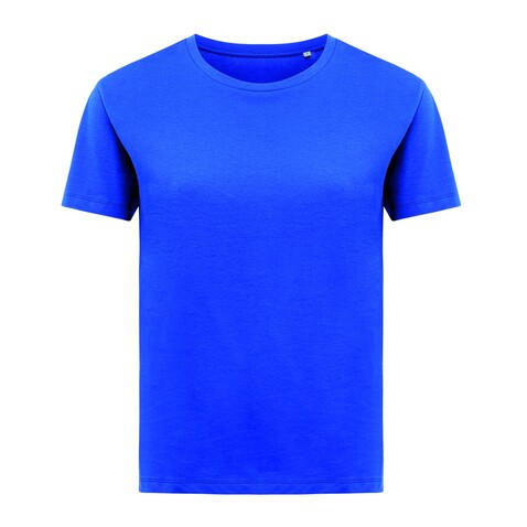 IQONIQ Yala Damen T-Shirt aus recycelter Baumwolle Königsblau bedrucken, Art.-Nr. T4100.025.XXL