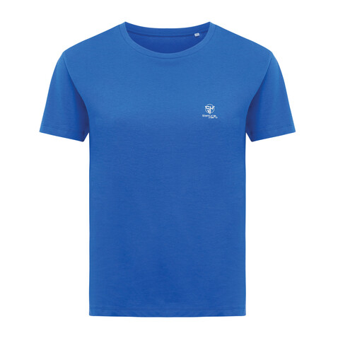 IQONIQ Yala Damen T-Shirt aus recycelter Baumwolle Königsblau bedrucken, Art.-Nr. T4100.025.XXL