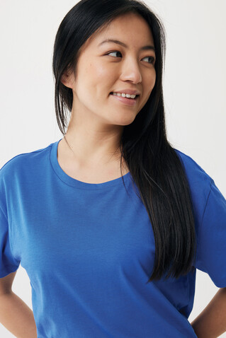 IQONIQ Yala Damen T-Shirt aus recycelter Baumwolle Königsblau bedrucken, Art.-Nr. T4100.025.XXL