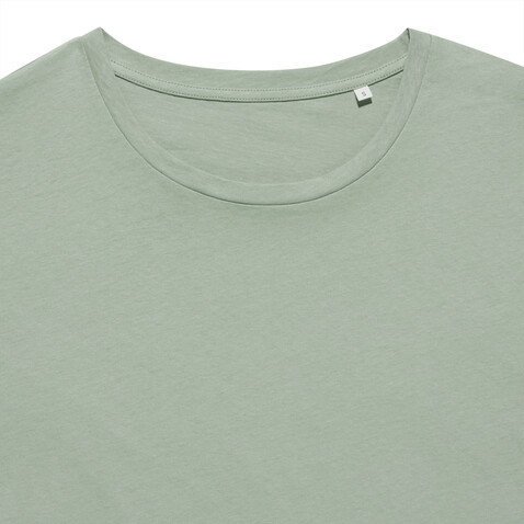 IQONIQ Yala Damen T-Shirt aus recycelter Baumwolle Iceberg green bedrucken, Art.-Nr. T4100.023.L