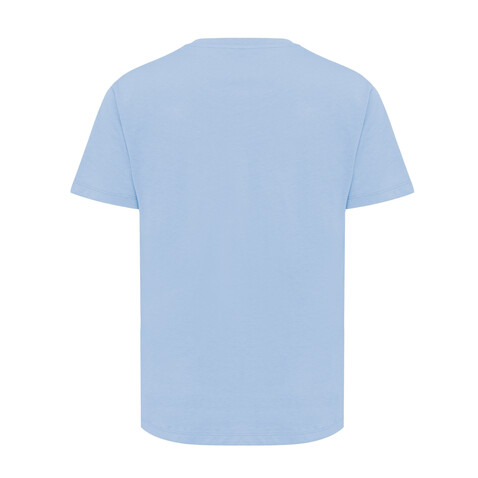 IQONIQ Yala Damen T-Shirt aus recycelter Baumwolle sky blue bedrucken, Art.-Nr. T4100.022.XL