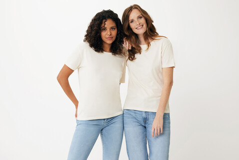 IQONIQ Yala Damen T-Shirt aus recycelter Baumwolle natural raw bedrucken, Art.-Nr. T4100.018.XL IQONIQ Yala Damen T-Shirt aus recycelter Baumwolle natural raw bedrucken, Art.-Nr. T4100.018.XL