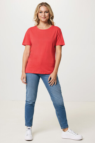 IQONIQ Yala Damen T-Shirt aus recycelter Baumwolle luscious red bedrucken, Art.-Nr. T4100.008.XXL IQONIQ Yala Damen T-Shirt aus recycelter Baumwolle luscious red bedrucken, Art.-Nr. T4100.008.XXL