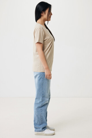 IQONIQ Yala Damen T-Shirt aus recycelter Baumwolle desert bedrucken, Art.-Nr. T4100.006.XXS
