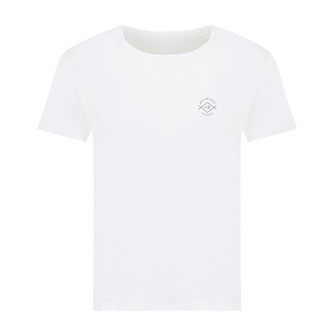 IQONIQ Yala Damen T-Shirt aus recycelter Baumwolle recycled white bedrucken, Art.-Nr. T4100.004.S IQONIQ Yala Damen T-Shirt aus recycelter Baumwolle recycled white bedrucken, Art.-Nr. T4100.004.S