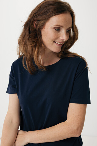 IQONIQ Yala Damen T-Shirt aus recycelter Baumwolle navy blau bedrucken, Art.-Nr. T4100.002.XL IQONIQ Yala Damen T-Shirt aus recycelter Baumwolle navy blau bedrucken, Art.-Nr. T4100.002.XL