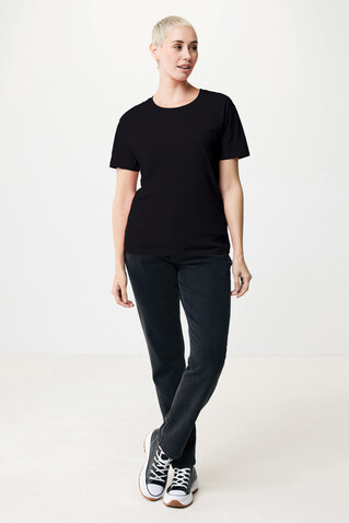 IQONIQ Yala Damen T-Shirt aus recycelter Baumwolle schwarz bedrucken, Art.-Nr. T4100.001.XS IQONIQ Yala Damen T-Shirt aus recycelter Baumwolle schwarz bedrucken, Art.-Nr. T4100.001.XS