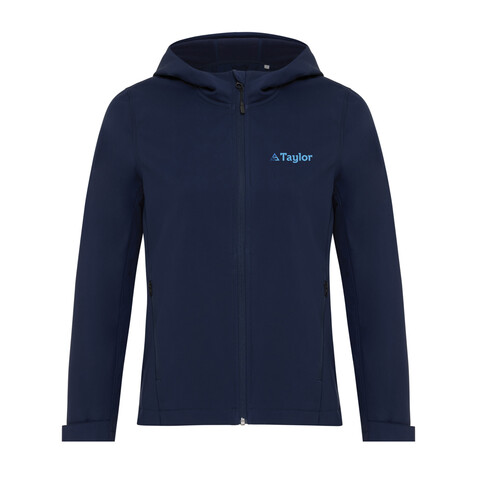 IQONIQ Makalu Damen Softshelljacke aus recyceltem Polyester navy blau bedrucken, Art.-Nr. T4700.002.M IQONIQ Makalu Damen Softshelljacke aus recyceltem Polyester navy blau bedrucken, Art.-Nr. T4700.002.M